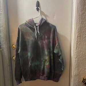 Colorful Tie-Dye Hoodie
